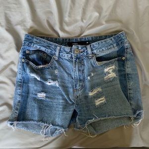 Francesca’s blue jean shorts